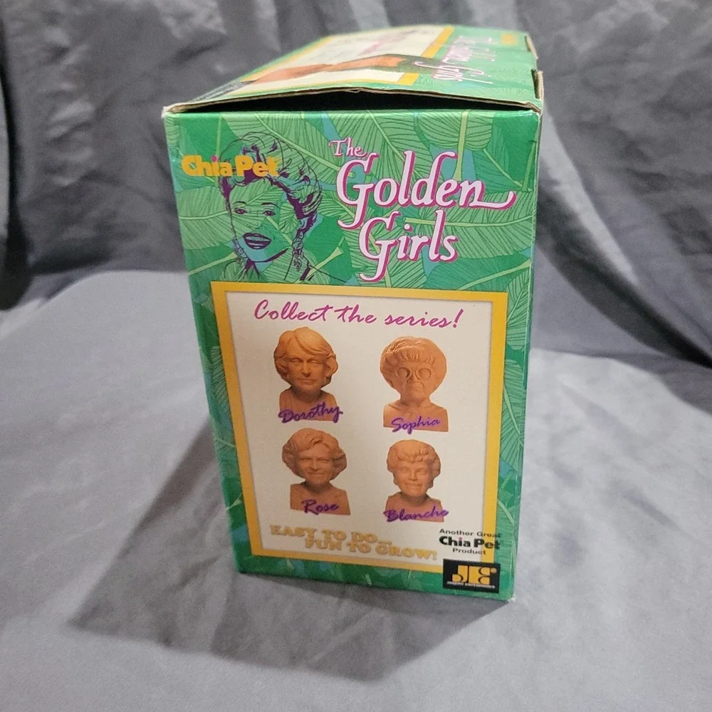 The Golden Girls Blanche Chia Pet Decorative Planter - ABC TV - NEW